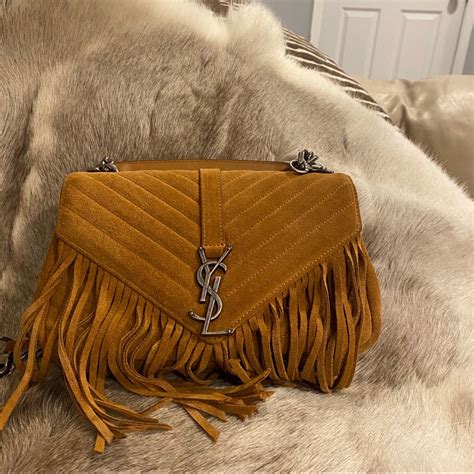 ysl fringe bag replica|ysl shoulder bag dupe.